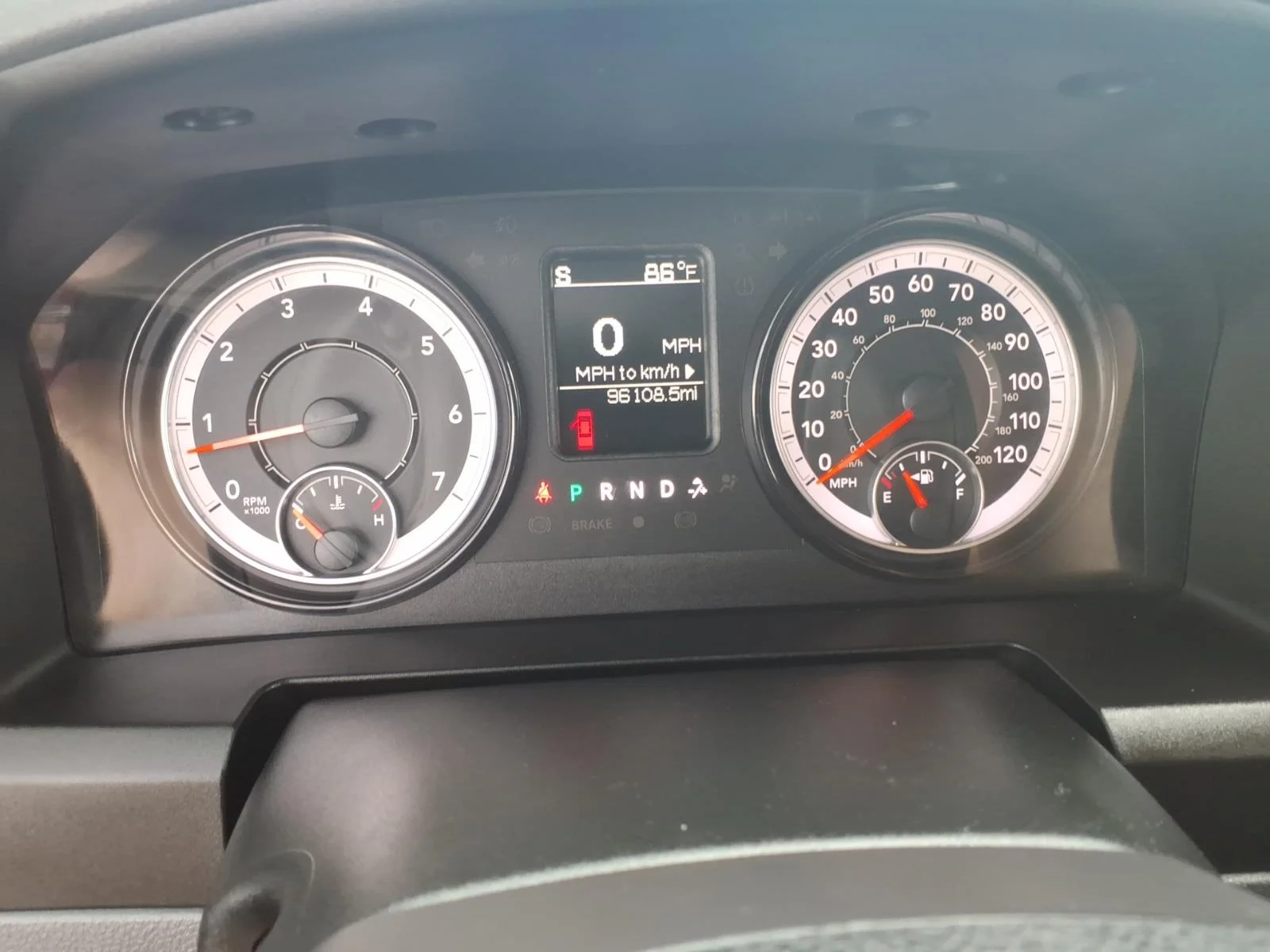 Used 2020 Flame Red Clearcoat Ram Warlock image 23