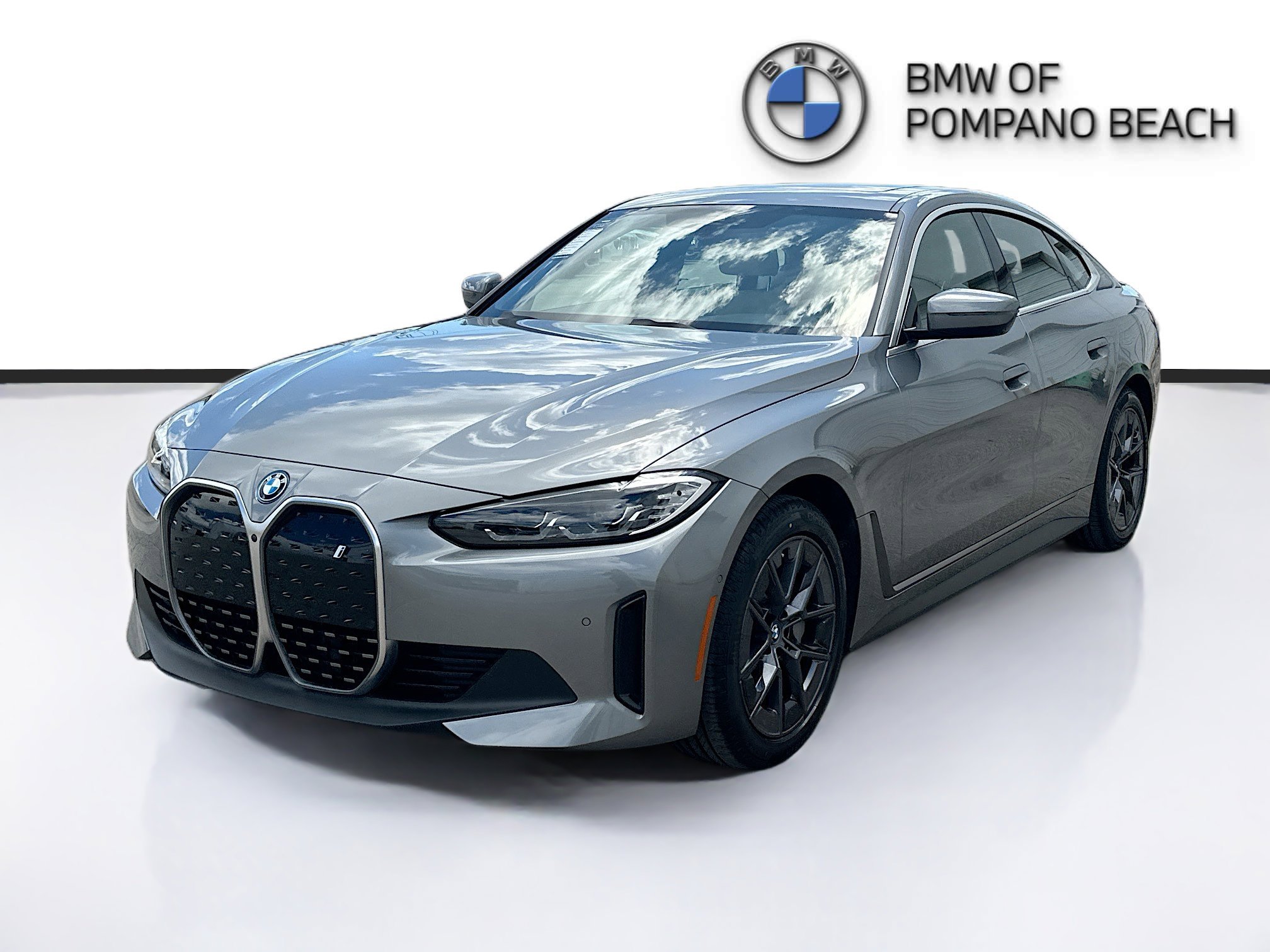 Certified Used 2023 Skyscraper Grey Metallic BMW eDrive40 image 3