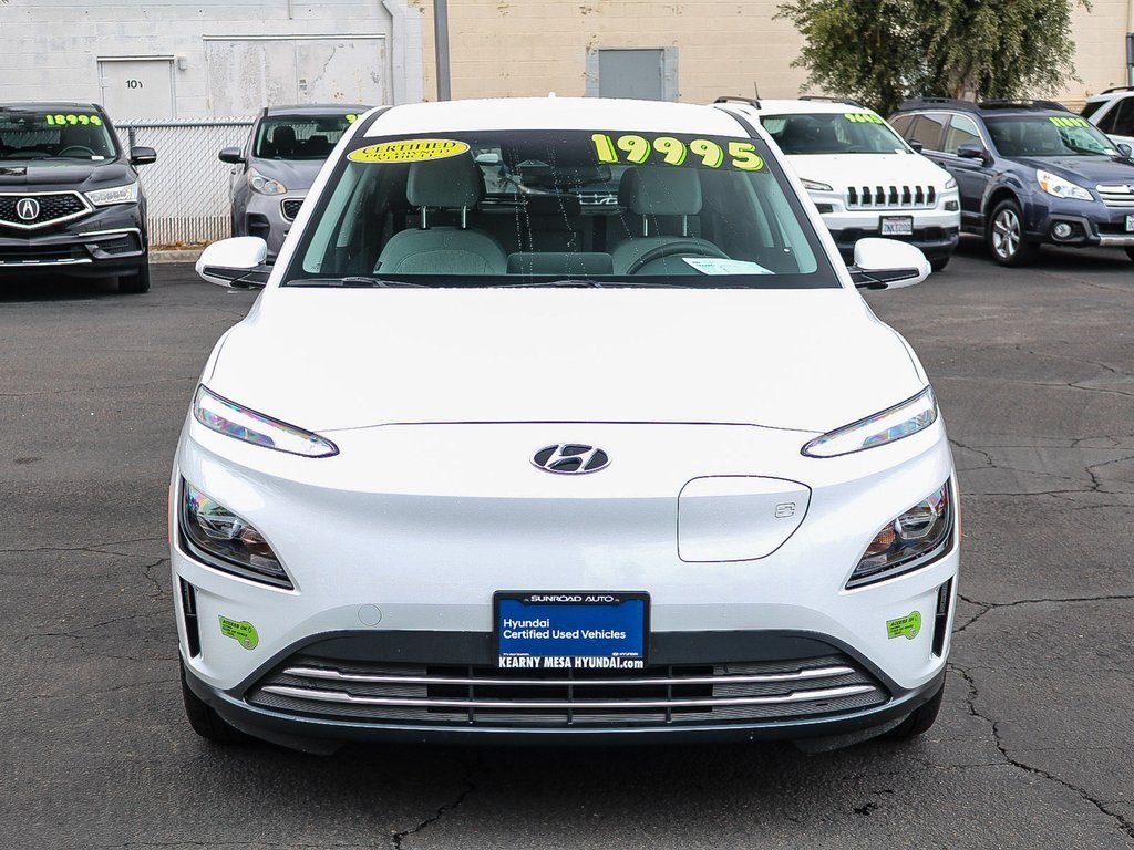 Certified 2023 Hyundai Kona EV SE with VIN KM8K23AG9PU169576 for sale in San Diego, CA