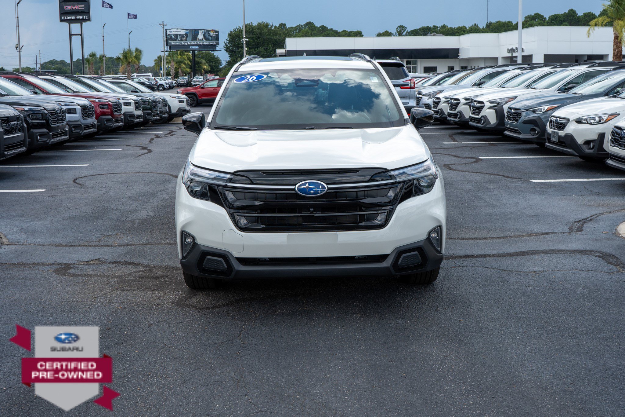 Certified Used 2026 Crystal White Pearl Subaru Touring image 8