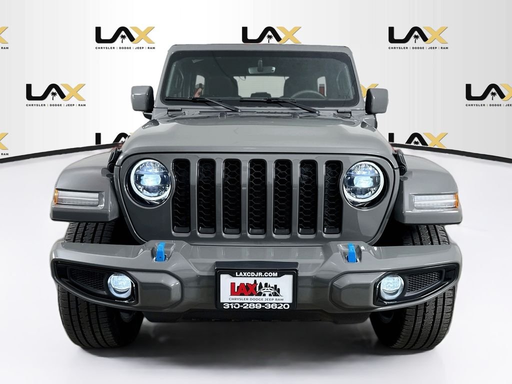 Used 2023 Gray Jeep Sahara 4xe image 2