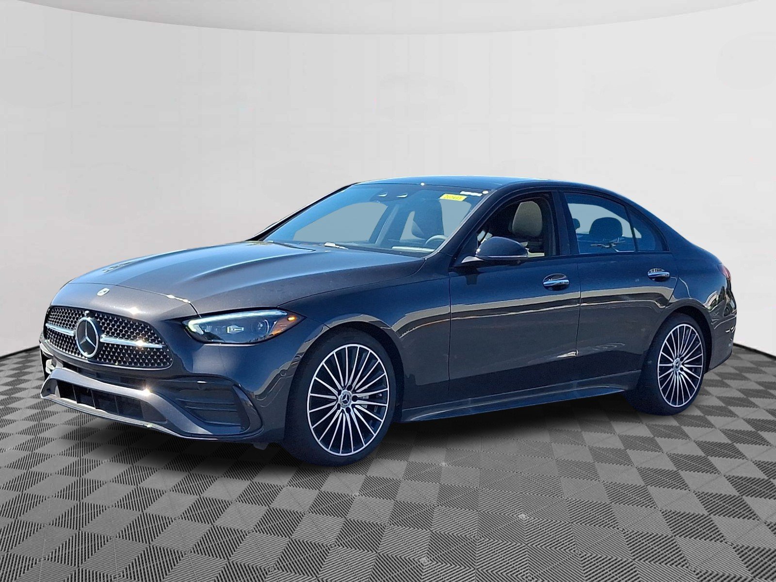 New 2026 Graphite Grey Metallic Mercedes-Benz C 300 image 3