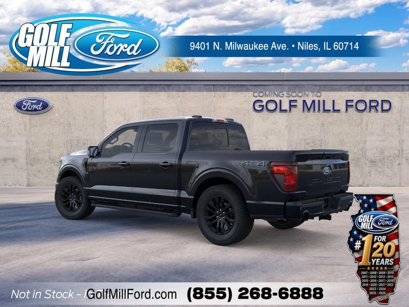 New 2026 Agate Black Metallic Ford XLT image 4