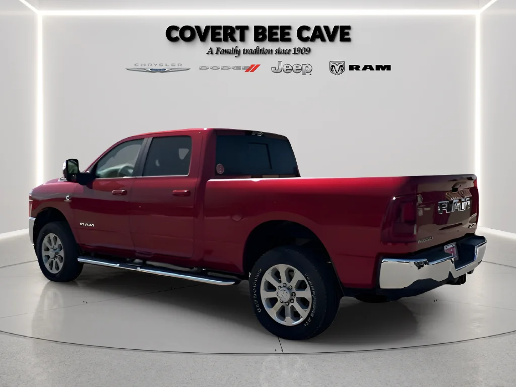New 2026 Molten Red Pearl-Coat Exterior Paint RAM Laramie image 9