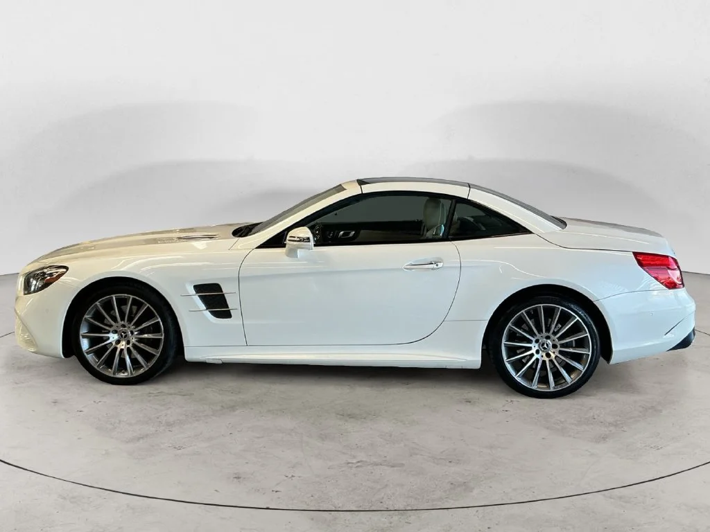 Used 2019 White Mercedes-Benz SL 550 image 12