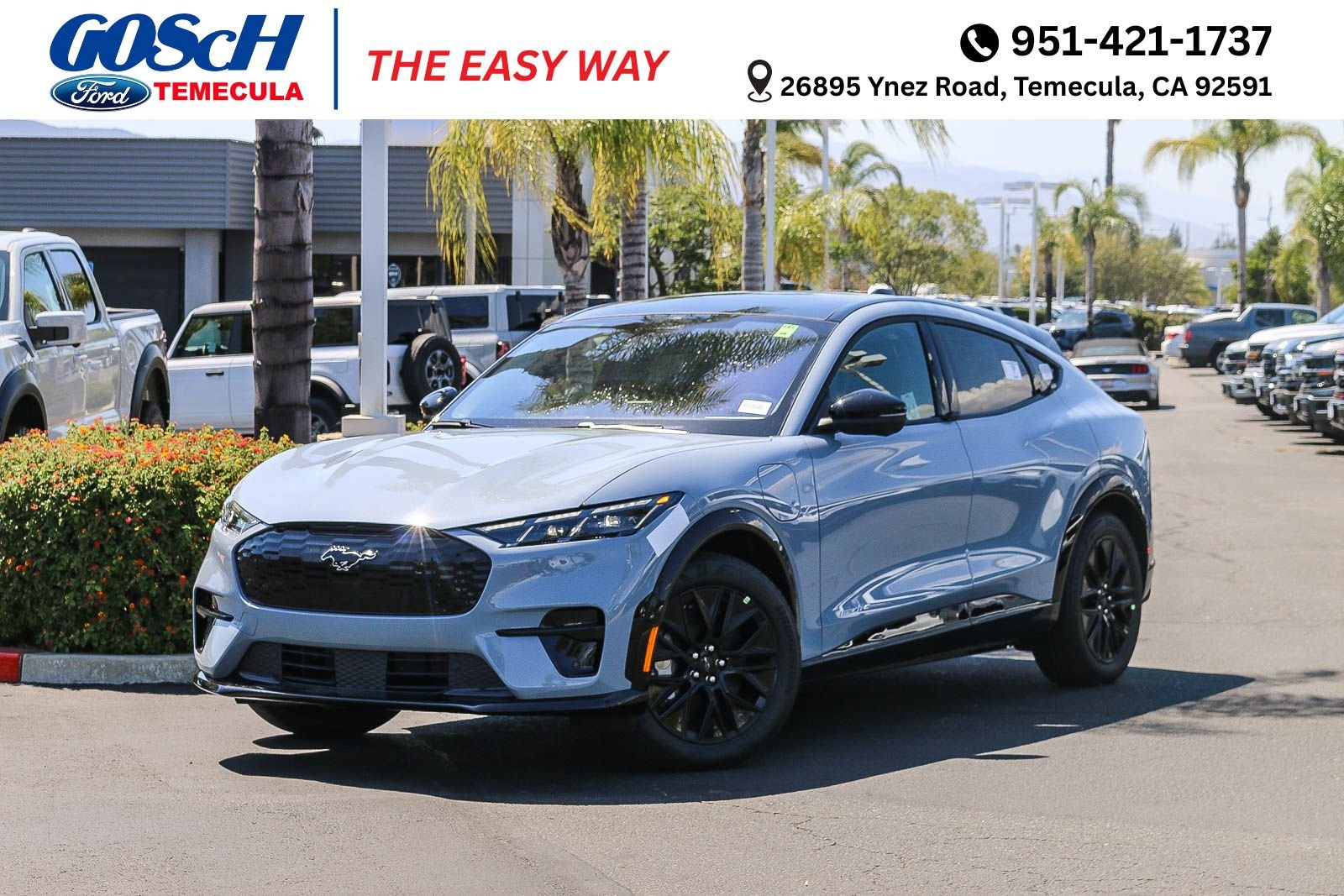 New 2026 Glacier Gray Metallic Tri-coat Ford Premium image 1