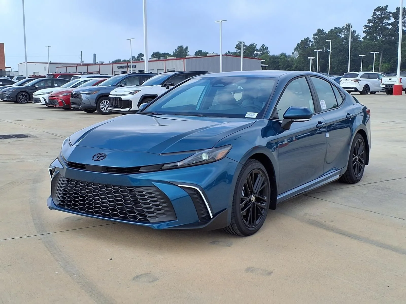New 2026 Blue Toyota SE image 3