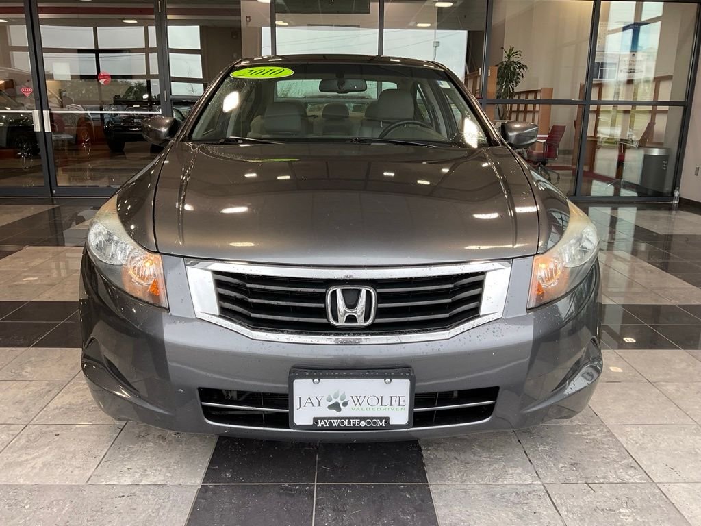 Used 2010 Honda Accord EX-L with VIN 1HGCP2F89AA158710 for sale in Kansas City