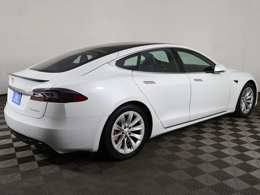 Used 2019 Pearl White Multi-Coat Tesla Performance image 9