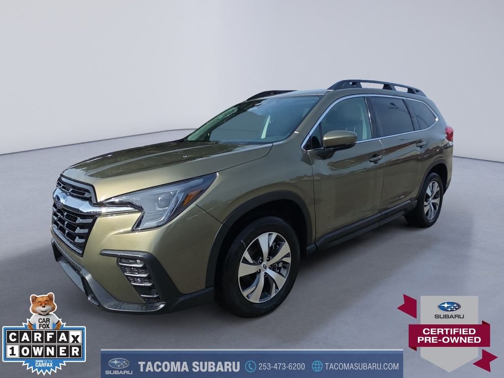 Certified Used 2025 Green Subaru Premium image 1