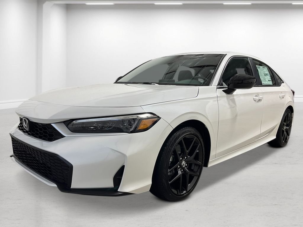 New 2026 Platinum White Pearl Honda Sport image 1