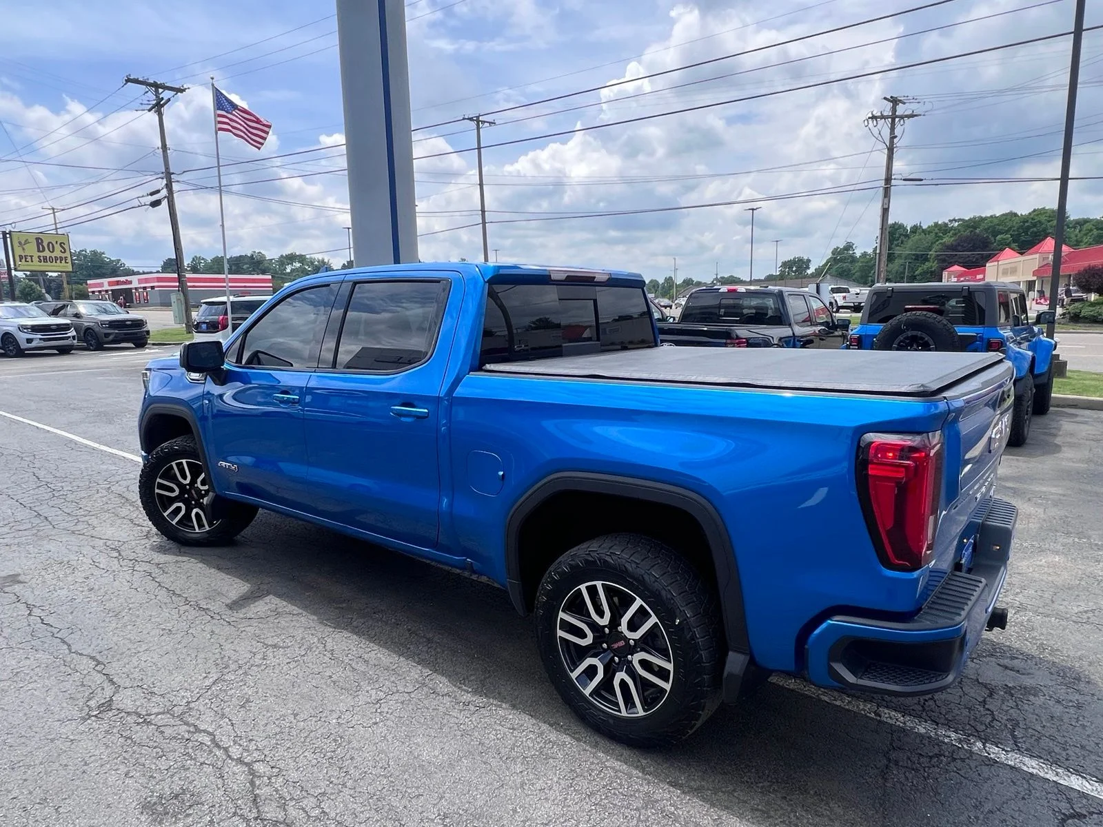 Used 2024 Blue Metallic GMC AT4 image 10