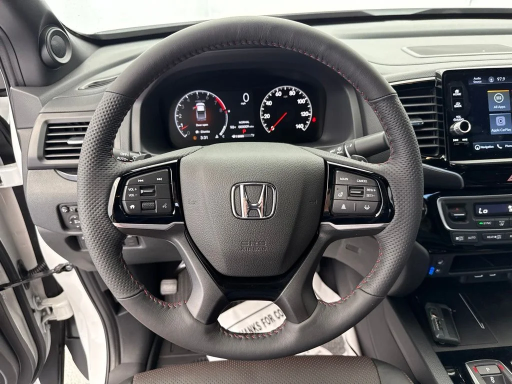 New 2026 Platinum White Pearl Honda Black Edition image 24