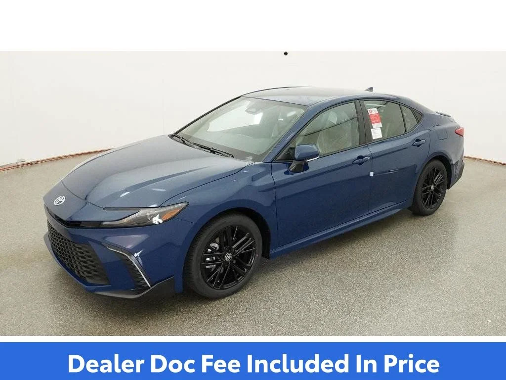 New 2026 Reservoir Blue Toyota SE image 1