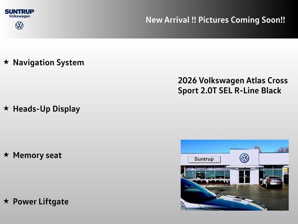 New 2026  Volkswagen SEL R-Line Black image 2
