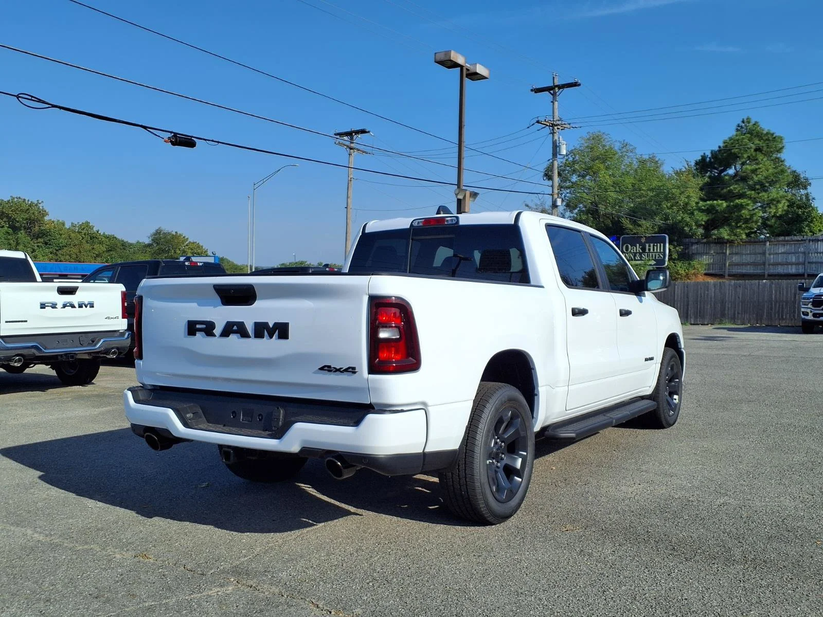 New 2026 Bright White Clearcoat RAM Express image 2