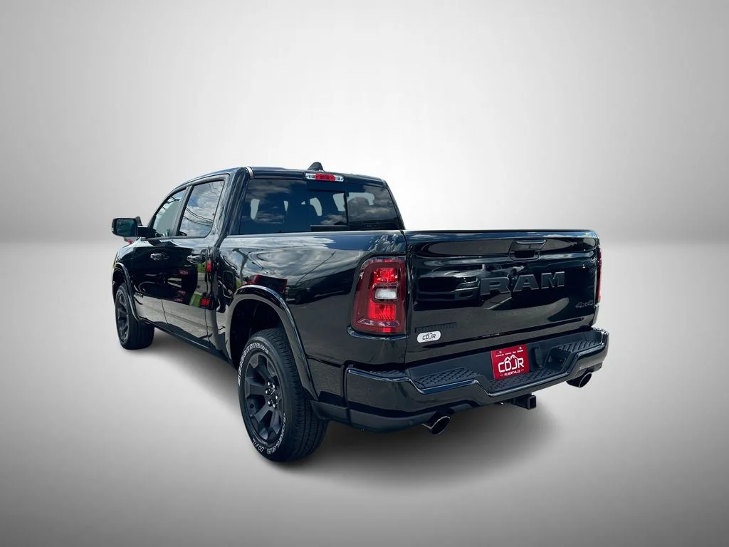 New 2026 Diamond Black Crystal Pearl-Coat Exterior Paint RAM Big Horn/Lone Star image 3