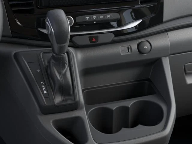 New 2026 Agate Black Metallic Ford Passenger Van XLT image 15