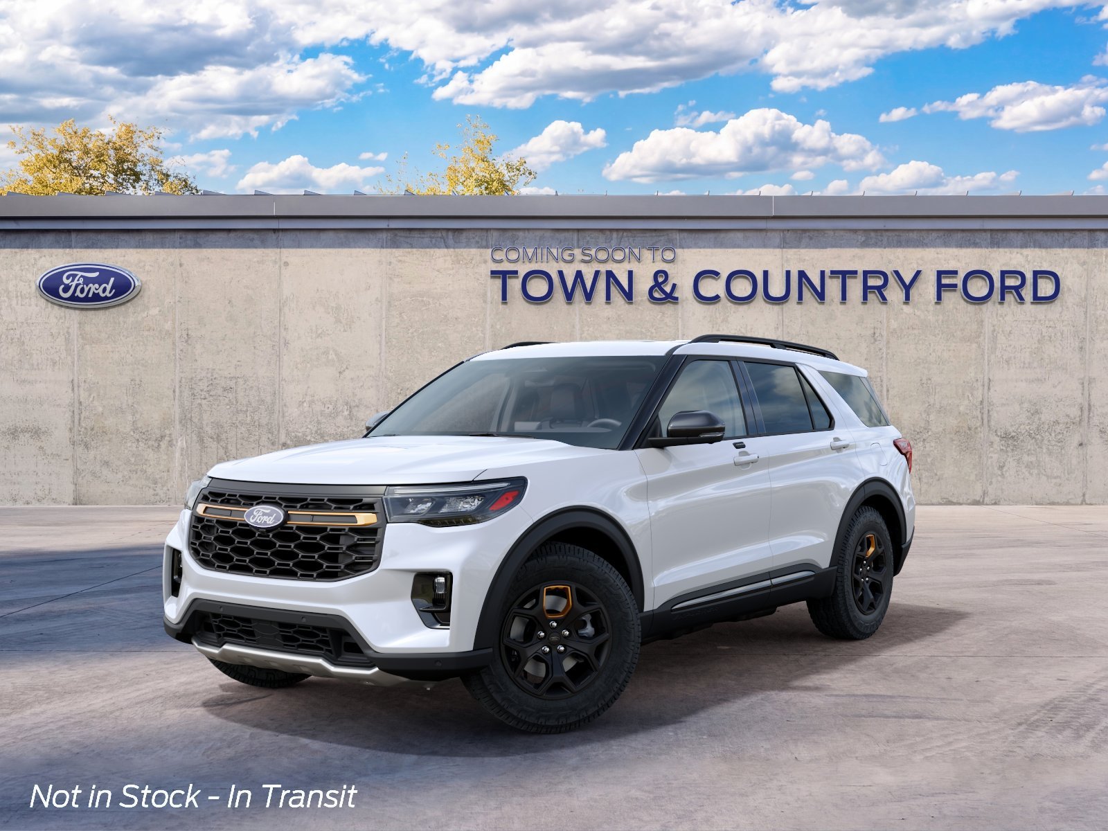 New 2027 Star White Metallic Tri-Coat Ford Tremor® image 2
