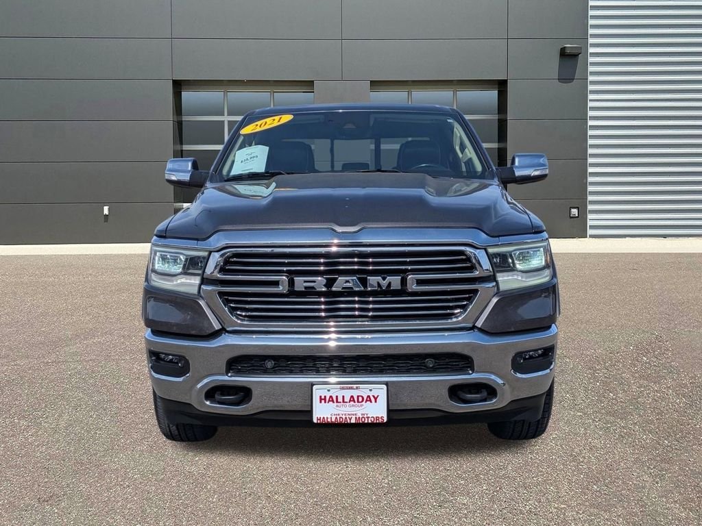 Used 2021 Granite Crystal Metallic Clearcoat Ram Laramie image 2