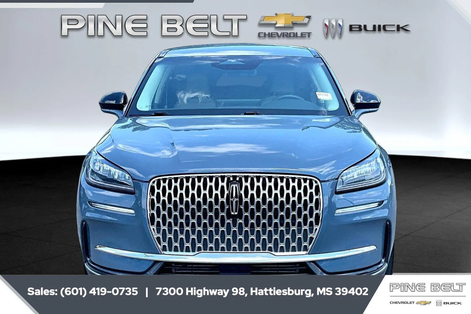 Used 2023 Whisper Blue Metallic Clearcoat Lincoln Standard image 3