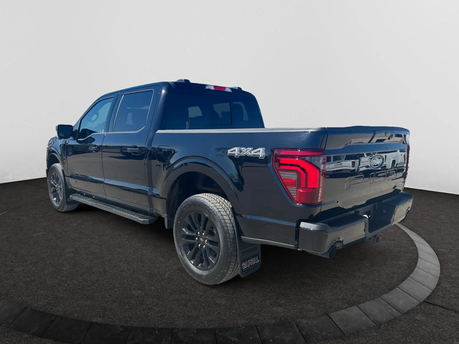 New 2026 Agate Black Metallic Ford Lariat image 3