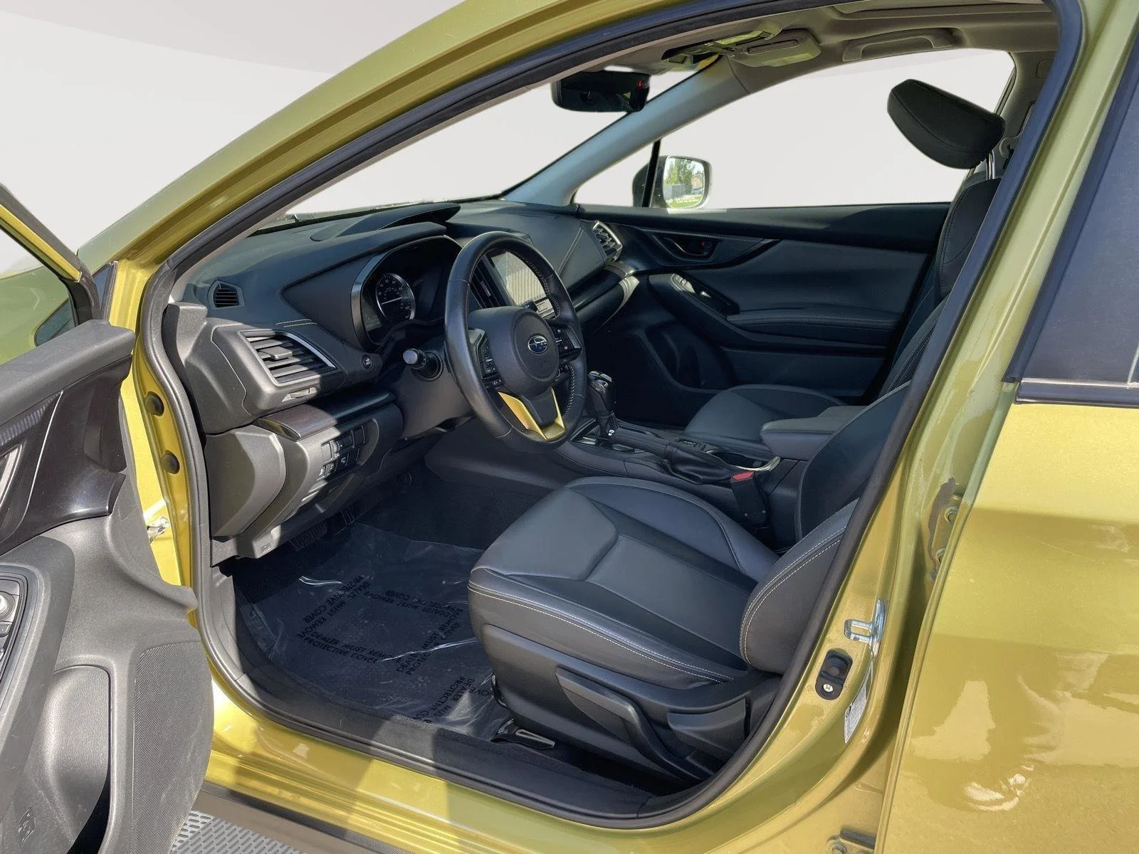 Used 2021 Plasma Yellow Pearl Subaru Sport image 17