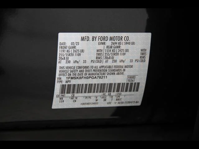 Used 2023 Stone Blue Ford Limited image 50