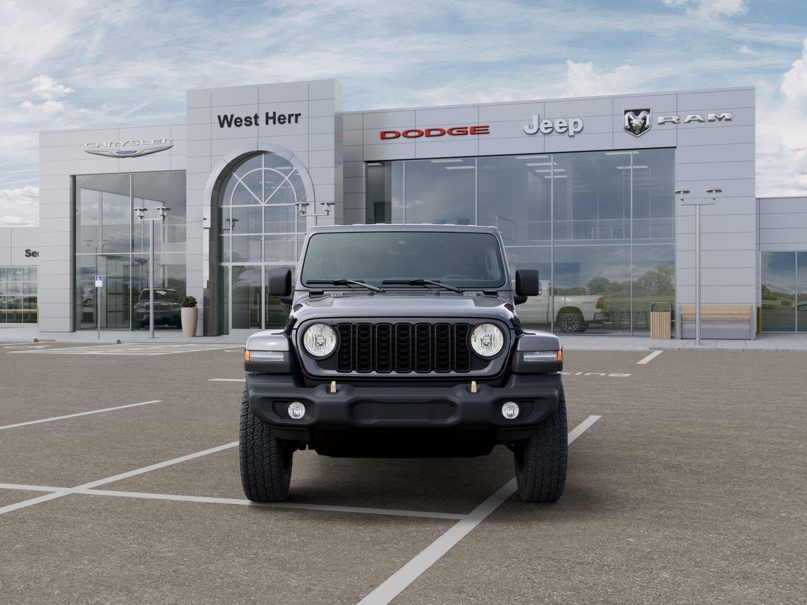 New 2026 Granite Crystal Metallic Clear-Coat Exterior Paint Jeep WRANGLER 4-DOOR 85TH ANNIVERSA image 6