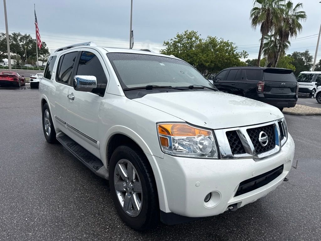Used 2013 White Nissan Platinum image 3