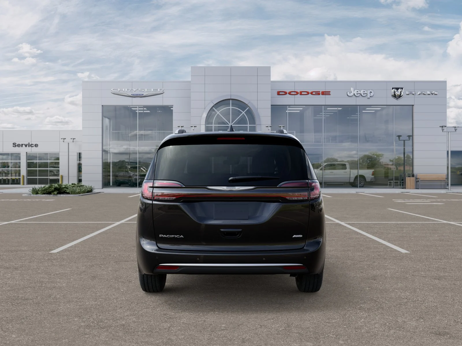New 2026 Diamond Black Crystal Pearl-Coat Exterior Paint Chrysler Pinnacle image 38