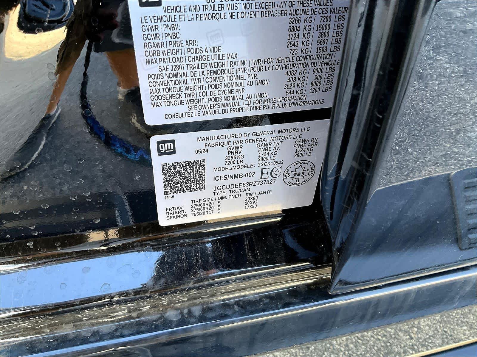 Certified Used 2024 Black Chevrolet RST image 22