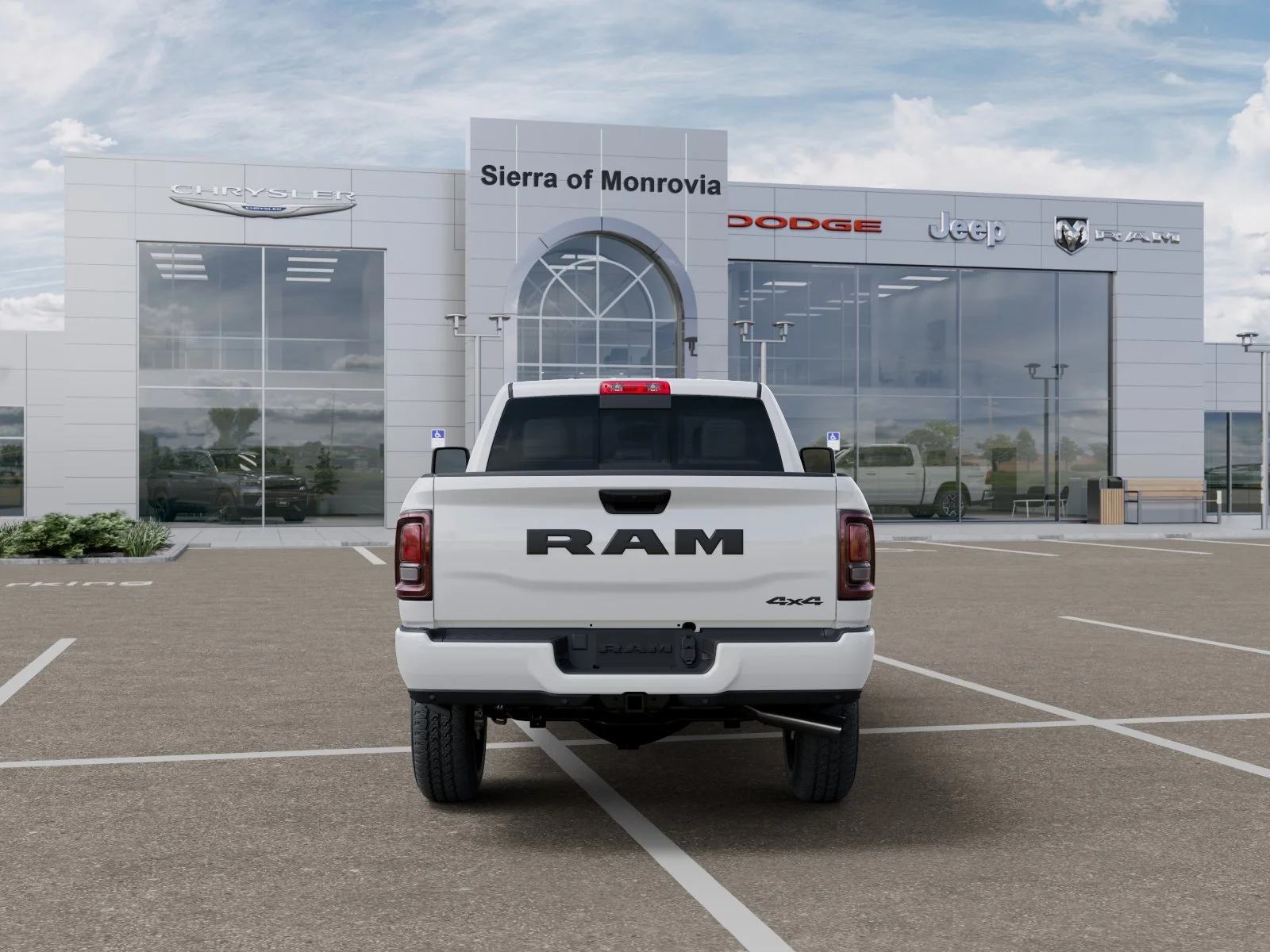 New 2026 Bright White Clear-Coat Exterior Paint RAM Tradesman image 33