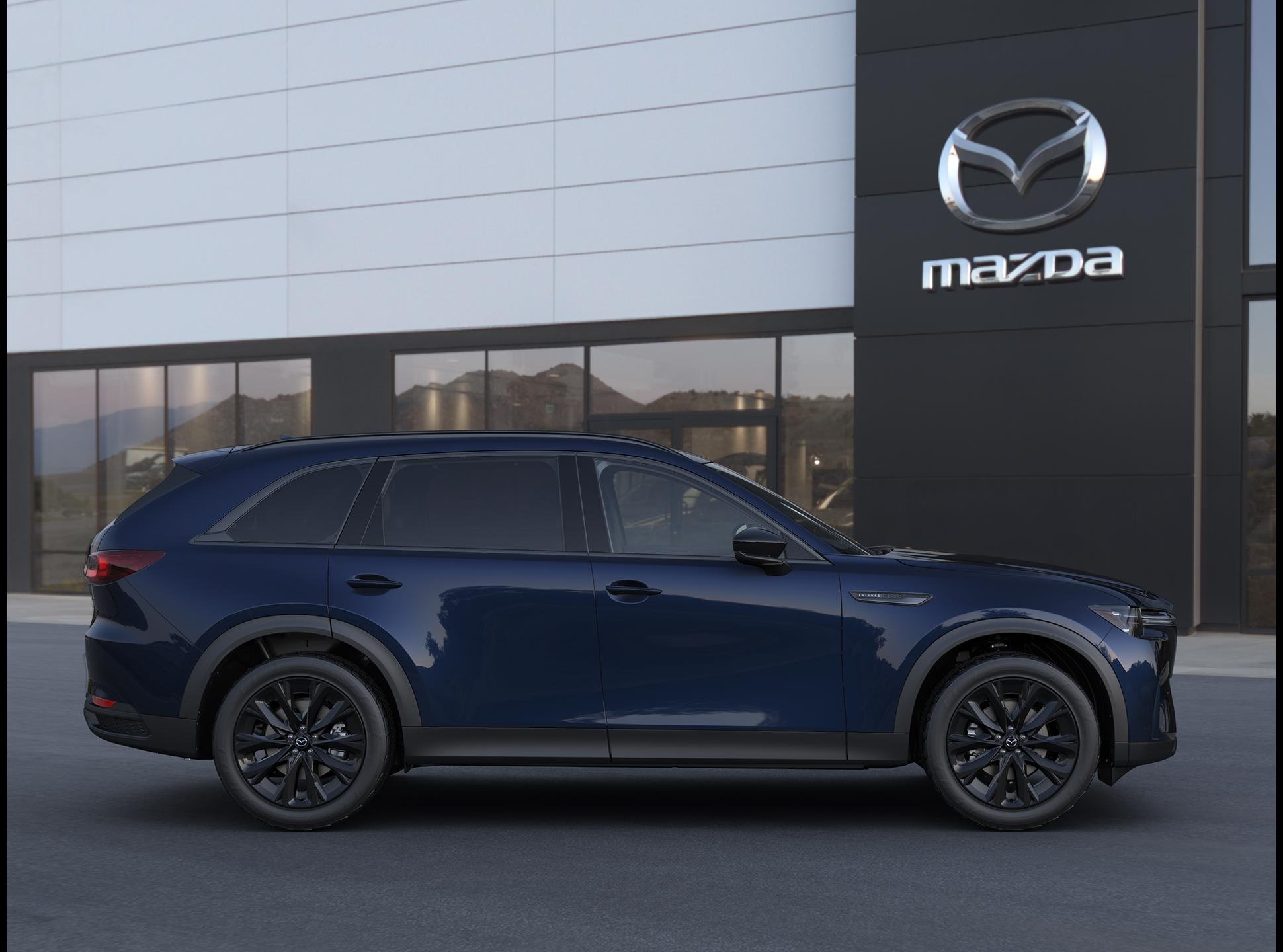 New 2026 Deep Crystal Blue Mica Mazda Premium Sport image 5