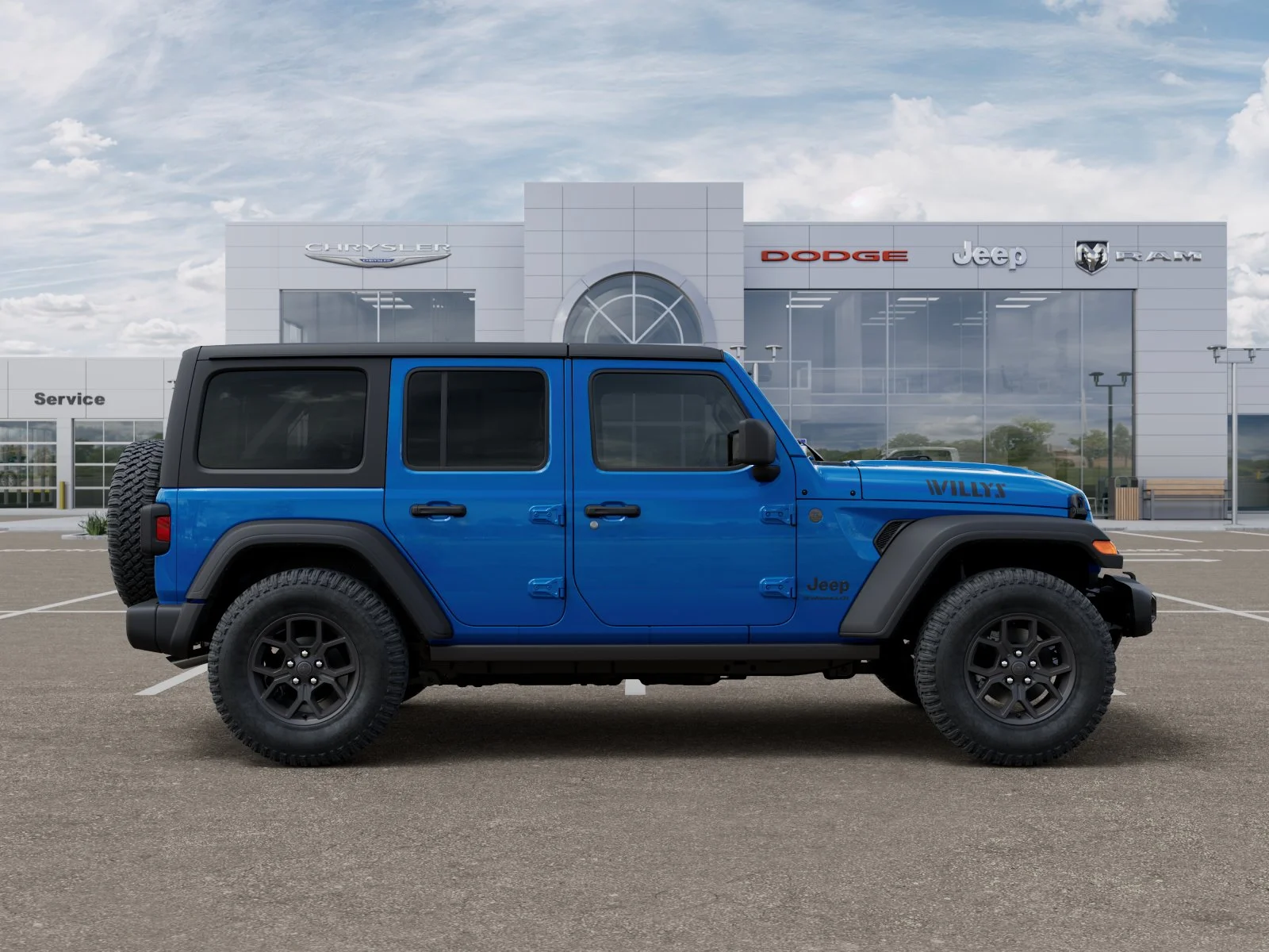 New 2026 Hydro Blue Pearlcoat Jeep Willys image 49