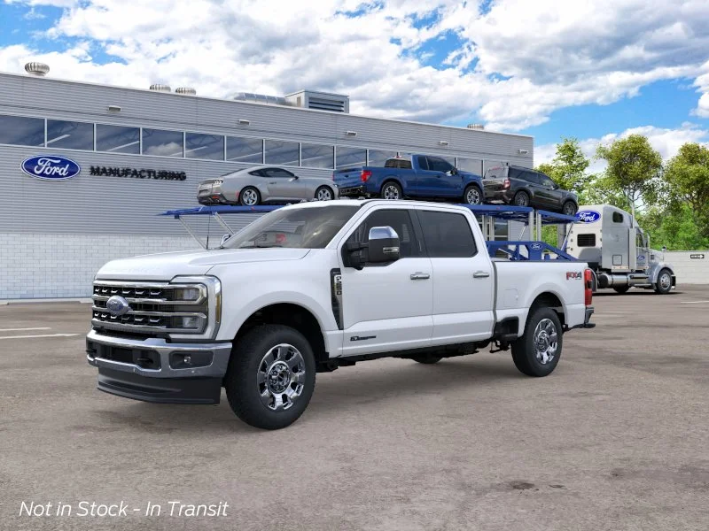 New 2026 Star White Metallic Tri-Coat Ford F-250® Lariat® image 1
