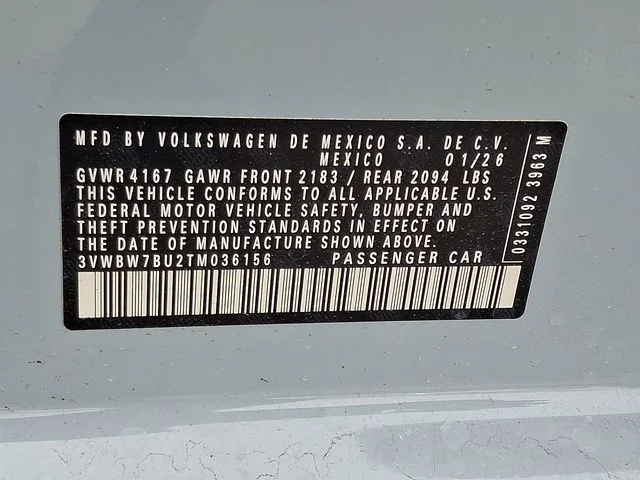 New 2026 Gray Volkswagen 1.5T Sport image 16