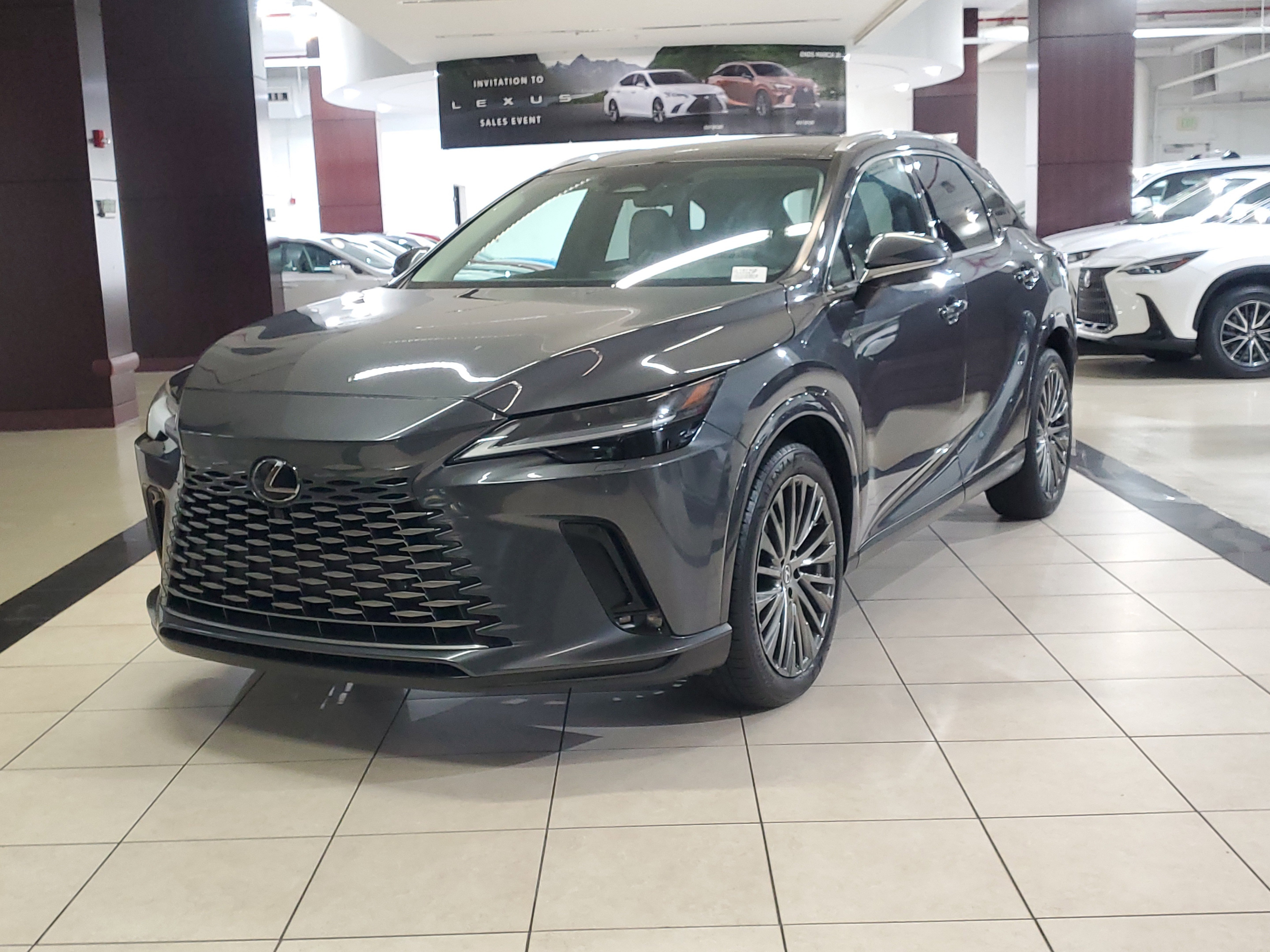 Used 2024 Cloudburst Gray Lexus RX 350 image 4