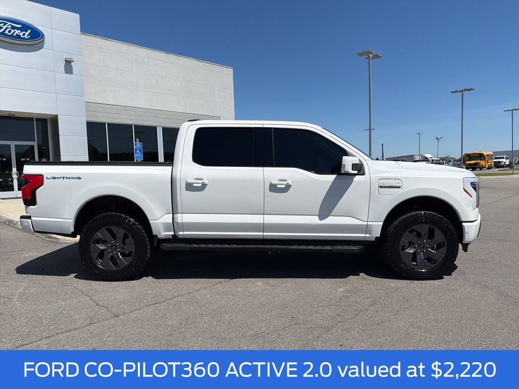 Used 2022 Ford F-150 Lightning Lariat with VIN 1FTVW1EL3NWG16115 for sale in South Boston, VA