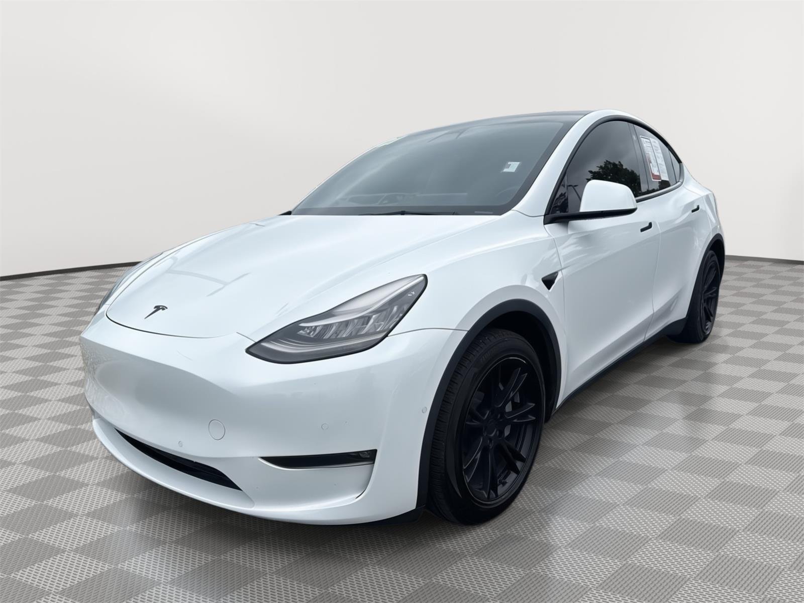 Used 2021 Pearl White Multi-Coat Tesla Long Range image 8