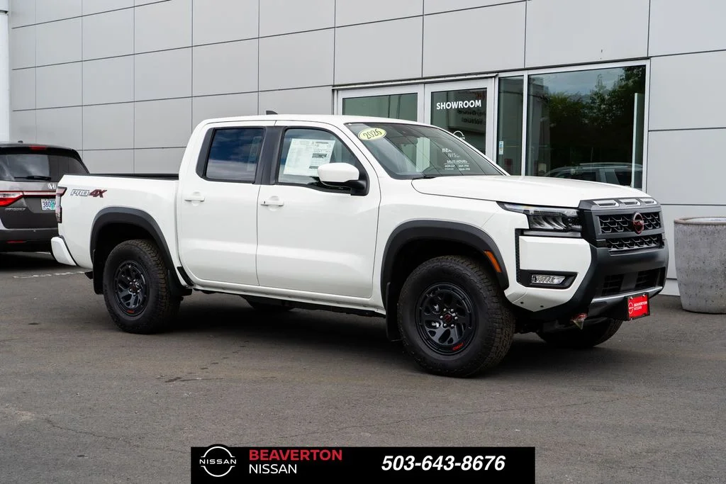 New 2026 Glacier White Nissan Crew Cab PRO-4X® image 1