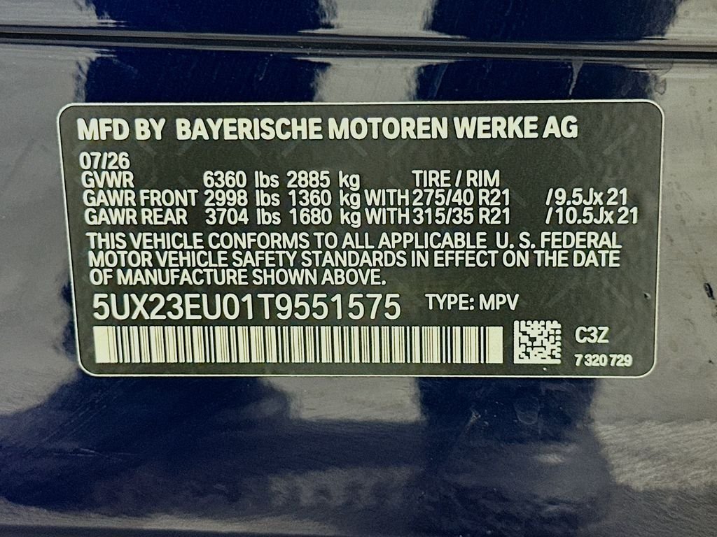 New 2026 Tanzanite Blue II Metallic BMW xDrive40i image 24