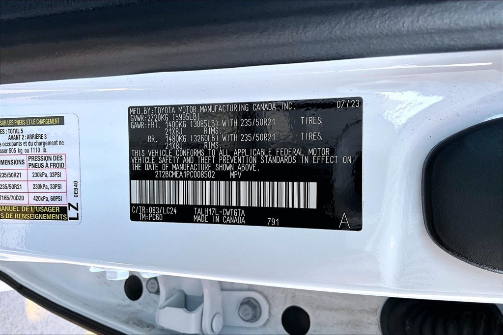 Used 2023 Ultra White Lexus 500h F SPORT Performance image 17