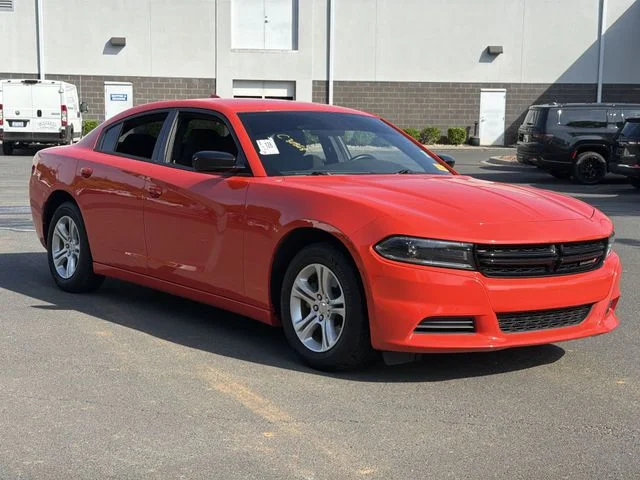 Used 2023 Orange Dodge SXT image 6