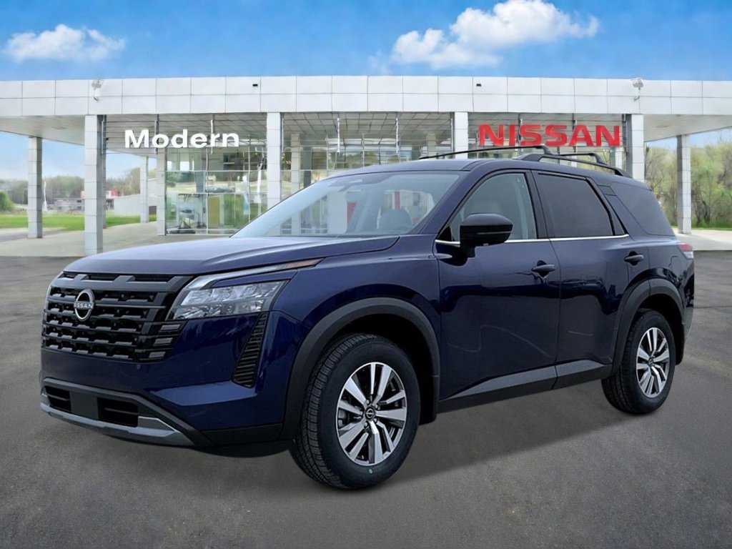 New 2026 Deep Ocean Blue Pearl Nissan SL image 1