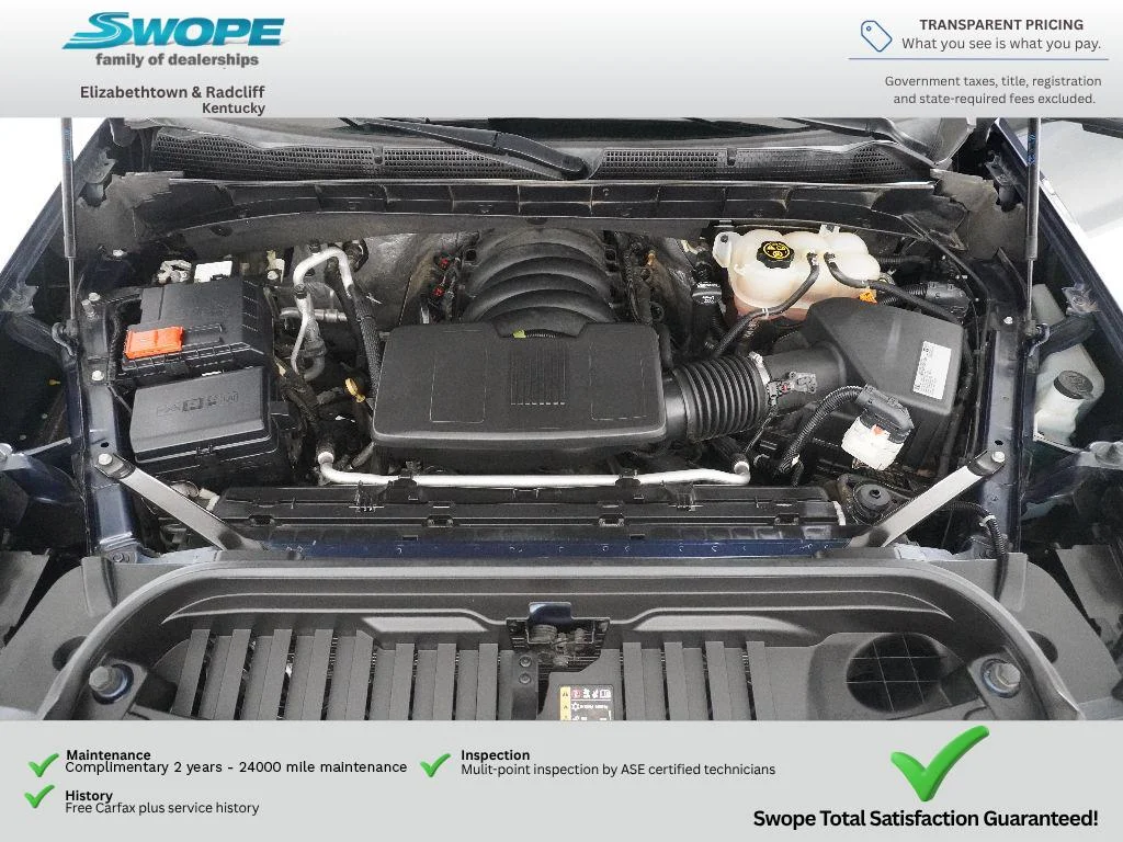 Used 2020 Pacific Blue Metallic GMC SLT image 24