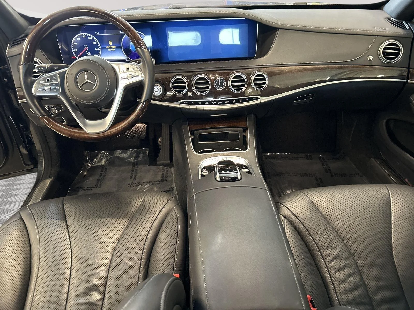 Certified Used 2020 Magnetite Black Metallic Mercedes-Benz S 450 image 14