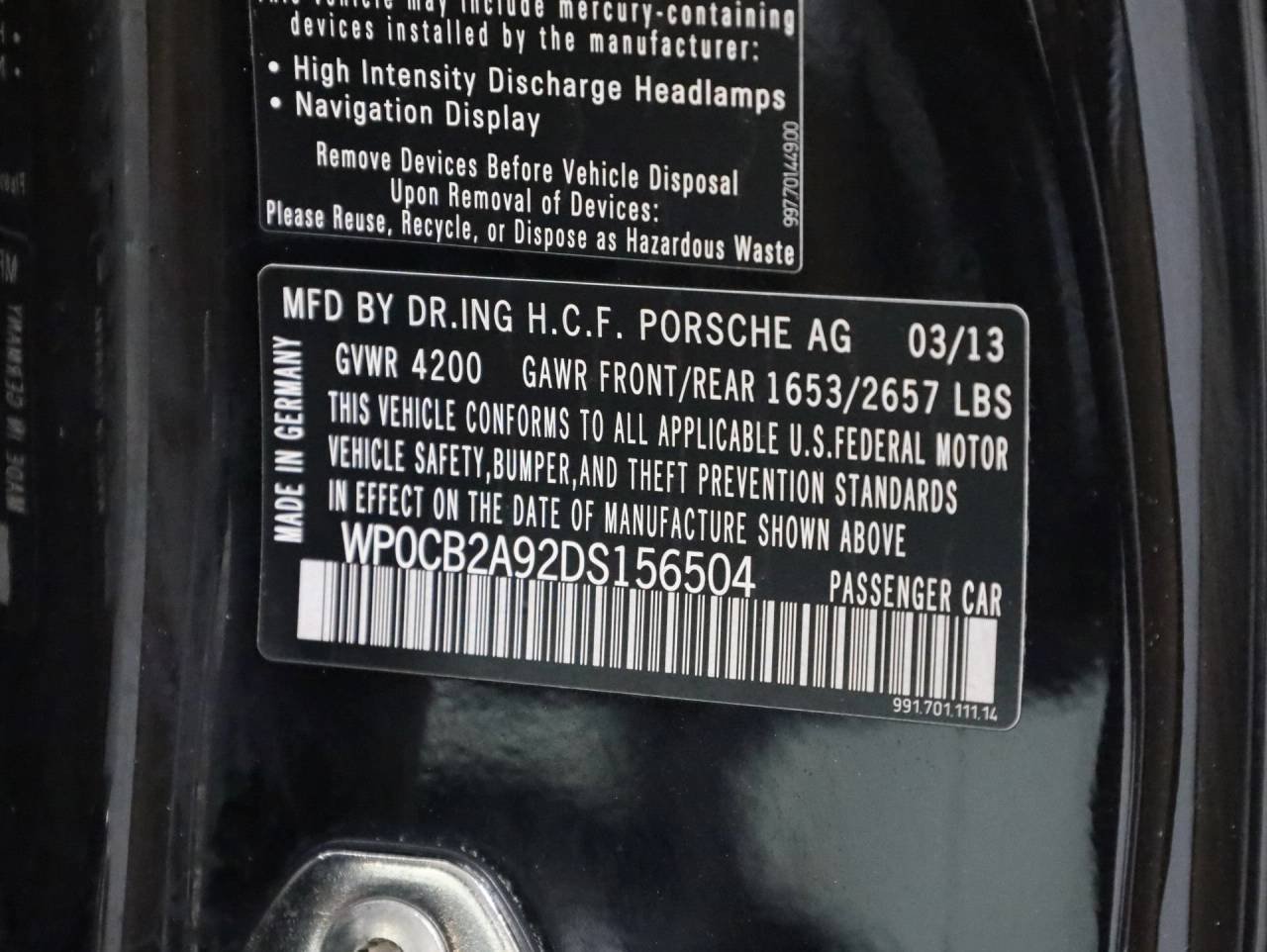 Used 2013 Basalt Black Metallic Porsche Carrera S Cabriolet image 40