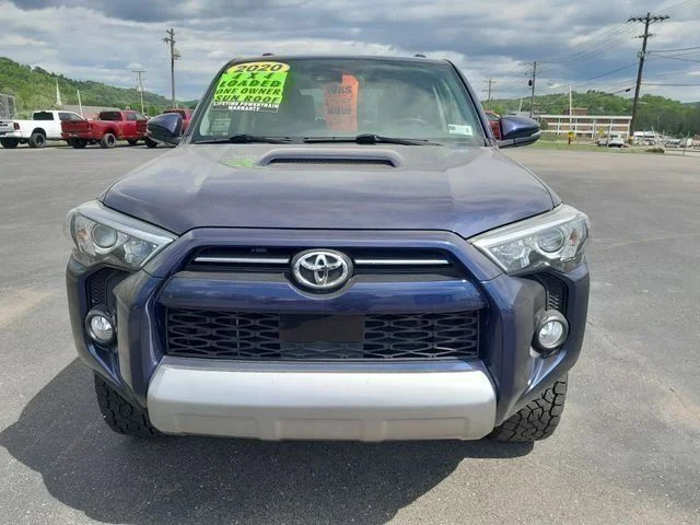 Used 2020 Blue Toyota TRD Off-Road Premium image 4