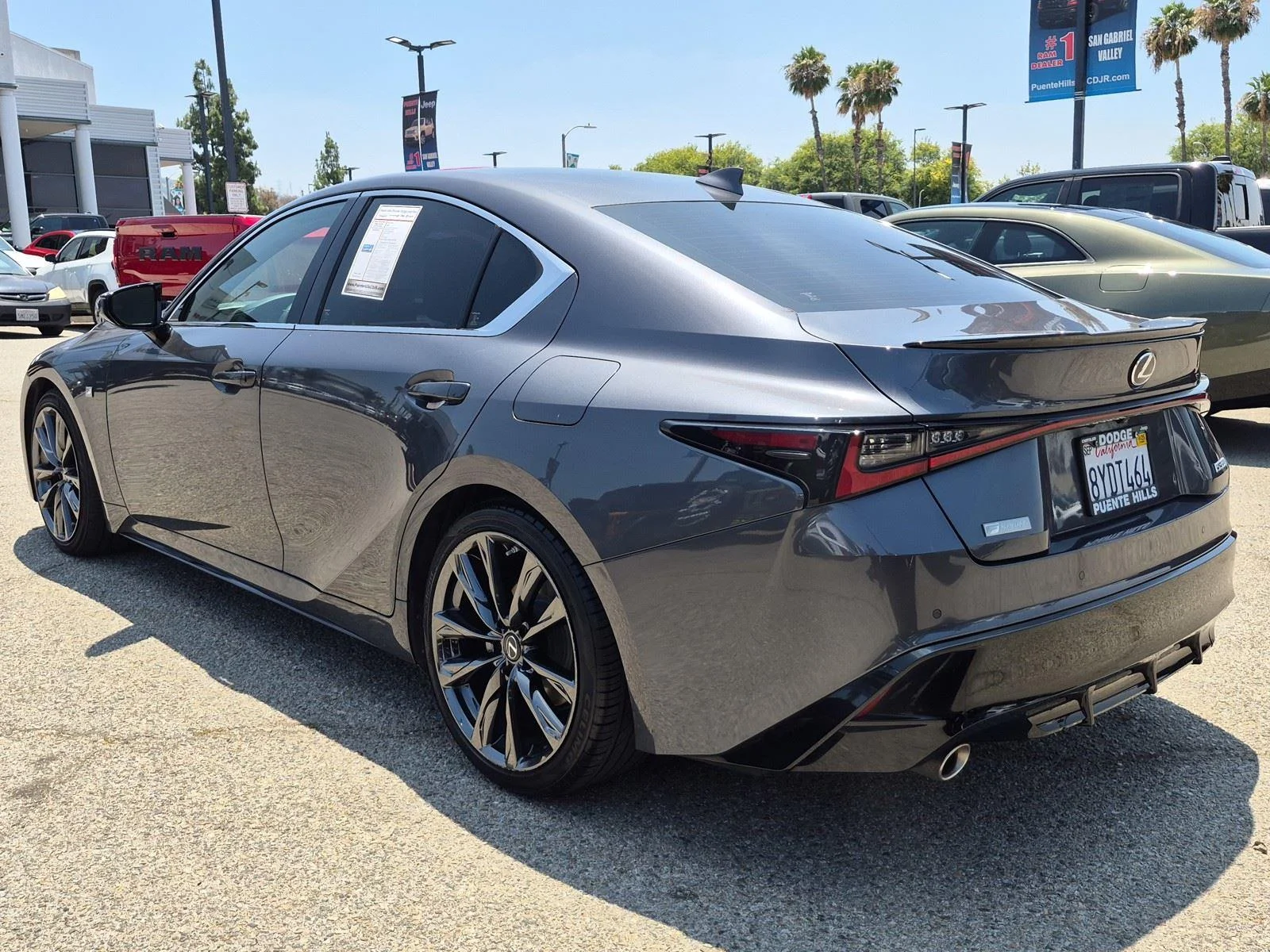 Used 2021 Cloudburst Gray Lexus IS 350 F SPORT image 4